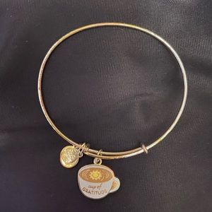 Alex and Ani Coffee Bracelet Gold